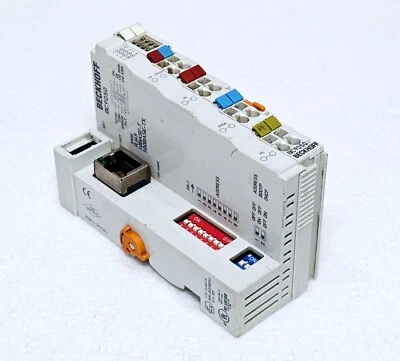 Beckhoff BC9050 Module De Contrôle De Terminal Bus ETHERNET TCP/IP / BC 9050 - Photo 1/4