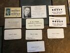Early 1900s Montana Local Political Advertising Cards
