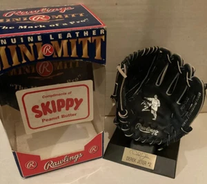 VINTAGE RAWLINGS PRO DJ2 DEREK JETER GLOVE SILVER AUTOGRAPH GOLD SKIPPY ED. RARE - Picture 1 of 12