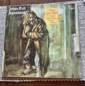 JETHRO TULL AQUALUNG 1981 RE-ISSUE GATEFOLD VINYL LP CHR 1044 US RELEASE - Picture 1 of 5