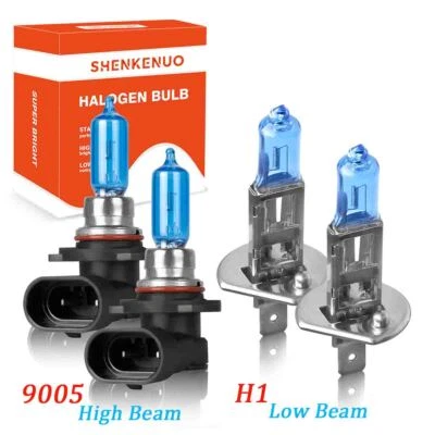 For Infiniti M35 2006 2007 2008 Halogen Headlight High Low Beam Bulbs Kit 4200K - Изображение 1 из 4