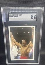 🔥1987 A Question Of Sport UK THE HITMAN Thomas Hearns SGC 8 NM-MT🔥
