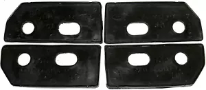 79-91 Ford Country Squire Wagon—Cargo Roof Rack Mounting Insulator Pads, 4pc Set - Picture 1 of 4
