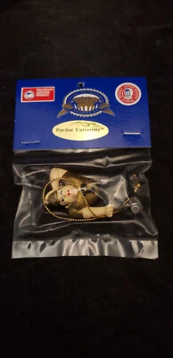 PURDUE CALDEREROS MASCOTA ADORNO NUEVO EN PAQUETE ESPEJO NAVIDAD NCAA Foto 1 de 4