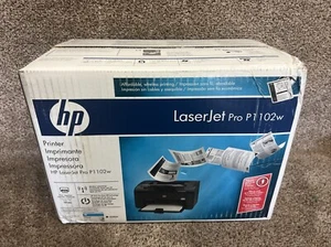 HP LaserJet Professional P1102w Wireless Laser Printer-BRAND NEW-Factory Sealed - Picture 1 of 4