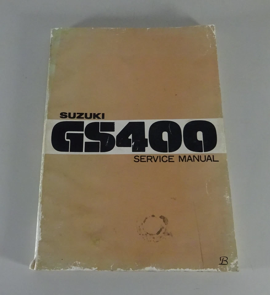 Manual de Servicio/Taller Manual Suzuki GS 400 From 10/1976 - Imagen 1 de 4