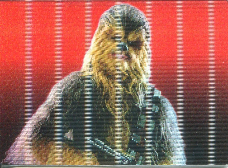 Star Wars Evolution 2016 Lenticular Morph Chase Card 9 Chewbacca - Image 1 of 1