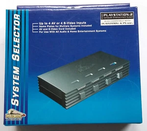 Adattatore Pelican Multi ingresso System Selector RCA & DIN PS2 PS3 XBOX WII NEW - Picture 1 of 2