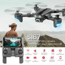 I migliori droni del 2020 CSJ S167GPS 4K 5G WIFI FPV RC Drone borsa + 3-batterie
