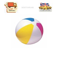 Inflatable Beach Ball 16" 20" 24" Blowup Panel Holiday Party Swimming Garden Toy