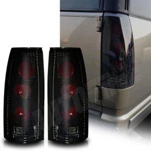 Tail Lights for 1988-1998 GMC C/K 1500 2500 3500 Suburban 1500 Smoke Brake Lamps - Picture 1 of 18