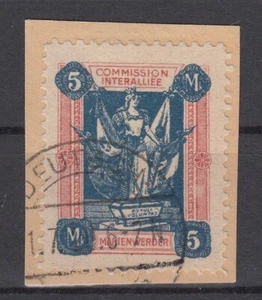 SH26218/ GERMAN MARIENWERDER – MI # 14 xBa USED ON PIECE – CV 175 $ - Picture 1 of 1