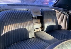 1964 1965 1966 Ford Thunderbird Passenger Rear Seat Lower Black Cushion Only