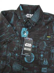 Boys Youth XL Star Wars RSVLTS button shirt - Picture 1 of 6