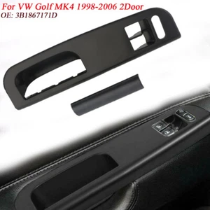 LHD Window Switch & Panel Trim Bezel Kits For VW Golf MK4 98-06 2Door 3B1867171D - Picture 1 of 12