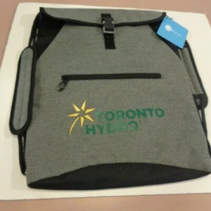 DEBCO TORONTO HYDRO RUCKSACK GRAY w BLACK BAG - Picture 1 of 2