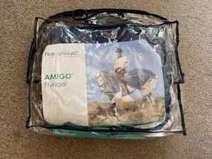 Horseware Amigo Flyrider, ride on fly rug, blue, S/M - Picture 1 of 9