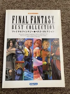 Final Fantasy Mejor Colección Piano Solo Partituras Japón Fácil Libro de Partituras FF1-10 - Imagen 1 de 8