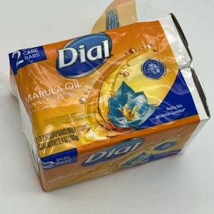 Dial Marula Oil Gentle Cleansing Care Bar Soap 3.2 oz ea 2 Pack - Picture 1 of 3