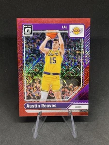 2024-25 Panini Optic Austin Reaves Red Mojo /88 #140 Los Angeles Lakers - Bild 1 von 2