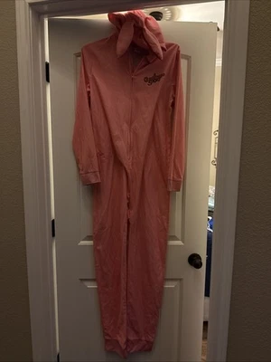 Christmas Story Pink Bunny One Piece Pajama Halloween   Sz 18/20 - Image 1 of 4