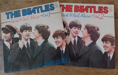 The Beatles Rock'n'Roll Music Vol 1 + 2,  UK 1976,MFP 50506/7,all Ex Con - Bild 1 von 4