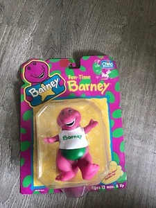 Figura de juguete de vinilo Hasbro BARNEY Fun-Time Kid Dimension NOS de colección 1993 - Imagen 1 de 7