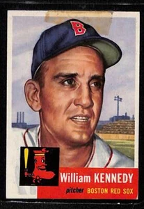 1953 Topps #94b Bill Kennedy Bio verwendet schwarzen Text - sehr guter Erhaltungszustand/EX (Band) - Bild 1 von 2