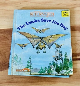 Star Wars Return of the Jedi Ewoks Save The Day Little Pops Buch 1983🌟 Vintage - Bild 1 von 4