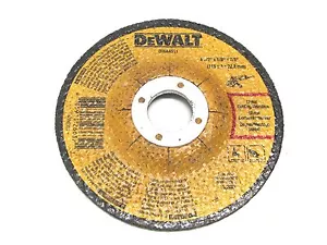 (2) DeWALT 4-1/2" x 1/8" x 7/8" METAL CUTTING / GRINDING WHEELS, DWA4511 - Picture 1 of 2