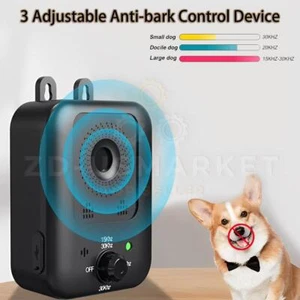 Ultrasonic Anti Bark Control Stop Barking Away Repeller Devices Pet Dog Training - Picture 1 of 8