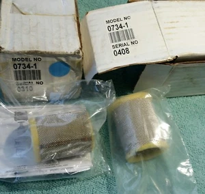 QTY-2 HANKISON 0734-1 FILTERS NOS - Picture 1 of 3