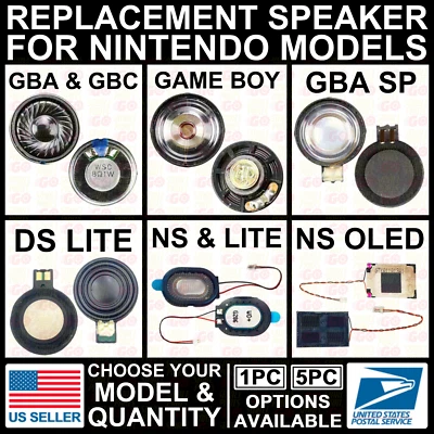 Replacement Speaker For Nintendo Switch/Lite/OLED/Game Boy/GBC/GBA/SP/DS Lite - Image 1 of 3