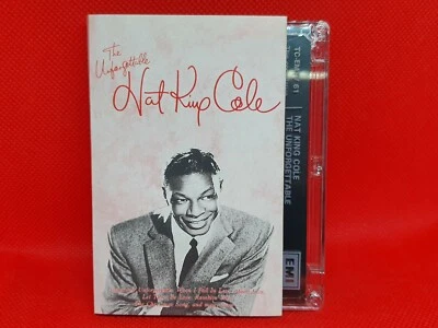 Nat King Cole - The Unforgettable (1991) Cassette RARE (VG+) - Image 1 of 2