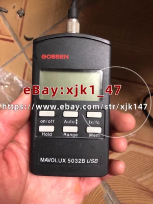 Medidor de luz USB/xjk Gossen MAVOLUX 5032B USADO 1 pieza Foto 1 de 3
