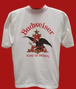 Camiseta Vintage Budweiser King Of Beers Gráfica XL. Hecho en Estados Unidos - Imagen 1 de 10
