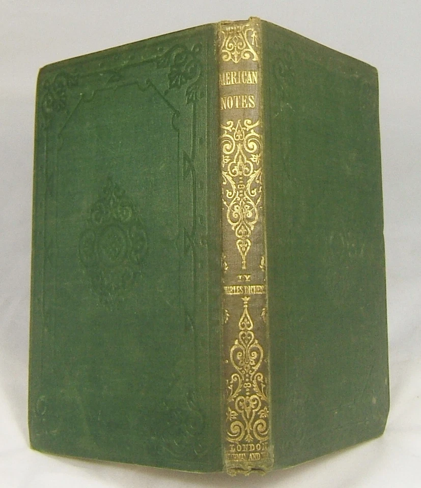 Charles Dickens 1850 AMERICAN NOTES near fine in original cloth, First thus - Image 1 of 1