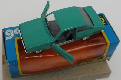 Solido Gam 1 Made IN France 1976 Ford Escort L Verde 1/43 #45 IN Box - Immagine 1 di 4