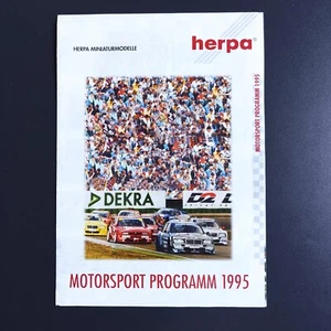 HERPA giocattolo auto e camion tedesco/inglese brochure/catalogo gennaio-marzo 1995 - Foto 1 di 3