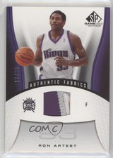 2006-07 SP Game Used Edition Authentic Fabrics /25 Metta World Peace #182 Patch