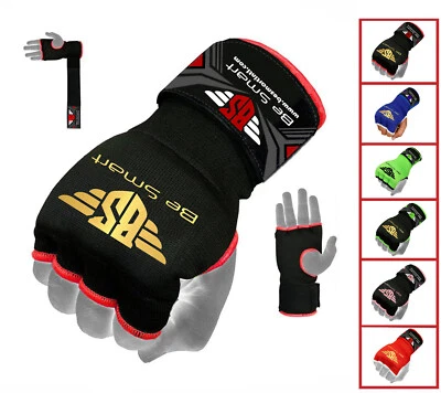 Wrist Hand Wraps PADDED Inner Boxing Gloves for MMA UFC Muay Thai Kick Boxing - Image 1 of 3