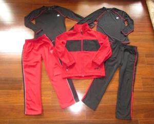 AND1 Cherokee RUSSELL~ Boy's Size 8 ~ LOT of 5! Track Pants & Athletic Shirts - Picture 1 of 12