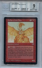 MTG Zirlan of the Claw BGS 9.0 (9) Mint Mirage Magic Card 7485  Amricons