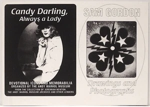 Candy Darling, Always a Lady 1997 Feature Inc. Einladungskarte 4,25x6 - Bild 1 von 2
