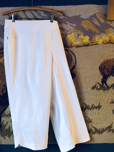 NWT Westbound The Park Ave Fit Women's Sz 24W Capri Cropped Pants White - Picture 1 of 11