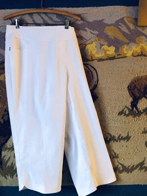 Pantalones cortos capri blancos Westbound The Park Ave Fit para mujer talla 24W nuevos con etiquetas Foto 1 de 4