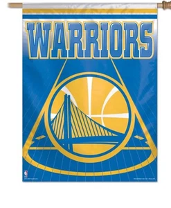 NBA Golden State Warriors Vertical Flag (27"x37") - Picture 1 of 4