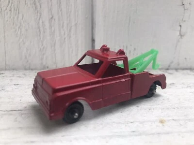 Camión de remolque Midgetoy vintage como nuevo - pluma de plástico verde Foto 1 de 4