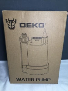 DEKO PRO 1/3HP 2450 GPH Submersible Utility Water Pump High-efficiency 110 Volts - Bild 1 von 5