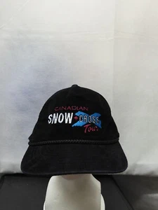 De colección Canadian Snow Cross Tour Pana Snapback Sombrero Joven y - Imagen 1 de 7